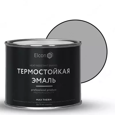 Issiqqa chidamli universal emal Elcon Max Therm 0.4 kg (Kumushrang).